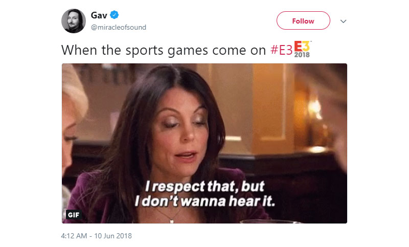 Tweet: Gav